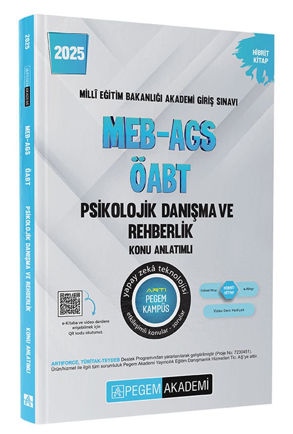 2025 MEB-AGS-ÖABT Psikolojik Danışma ve Rehberlik Konu Anlatımlı