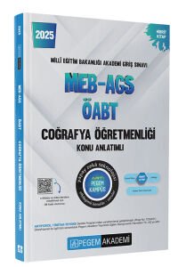 2025 MEB-AGS-ÖABT Coğrafya Öğretmenliği Konu anlatımlı