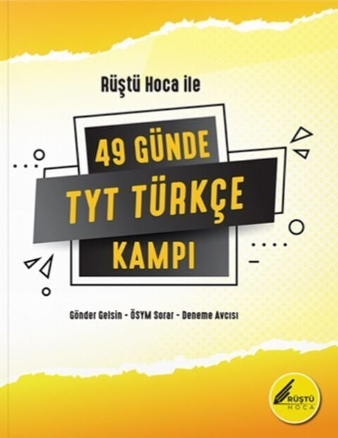 RÜŞTÜ HOCA İLE 49 GÜNDE TYT TÜRKÇE KAMPI