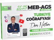 2025 MEB-AGS TÜRKİYE COĞRAFYASI DERS NOTLARI VİDEO DESTEKLİ