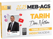 2025 MEB-AGS TARİH DERS NOTLARI VİDEO DESTEKLİ