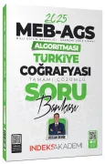 2025 MEB-AGS TÜRKİYE COĞRAFYASI SORU BANKASI