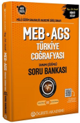 2025 MEB-AGS Türkiye Coğrafyası Tamamı Çözümlü Soru Bankası