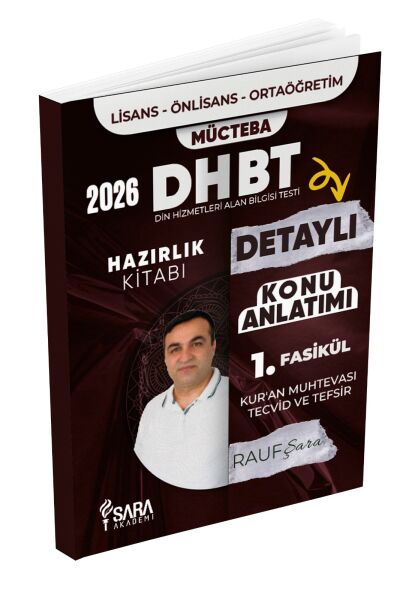 DHBT KONU ANLATIMLI DETAYLI HAZIRLIK SETİ 7 FASİKÜL - ŞARA AKADEMİ