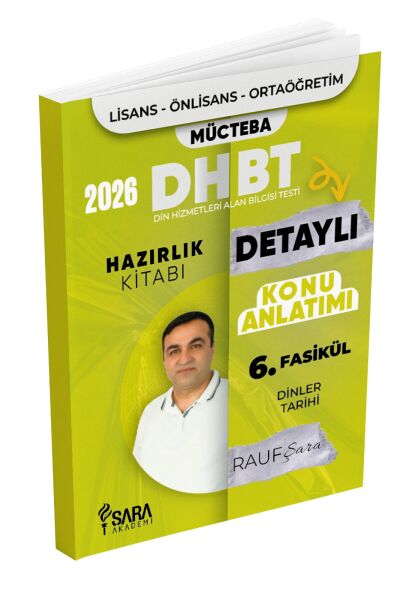 DHBT KONU ANLATIMLI DETAYLI HAZIRLIK SETİ 7 FASİKÜL - ŞARA AKADEMİ