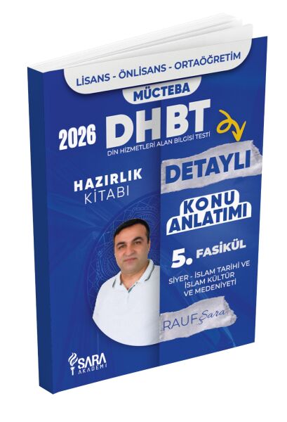 DHBT KONU ANLATIMLI DETAYLI HAZIRLIK SETİ 7 FASİKÜL - ŞARA AKADEMİ