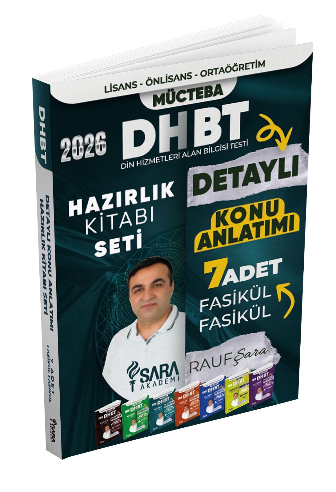 DHBT KONU ANLATIMLI DETAYLI HAZIRLIK SETİ 7 FASİKÜL - ŞARA AKADEMİ