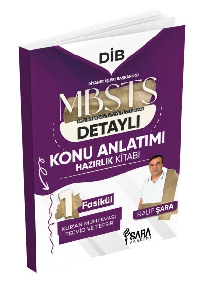 MBSTS KONU ANLATIMLI DETAYLI HAZIRLIK SETİ 6 FASİKÜL - ŞARA AKADEMİ