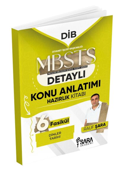 MBSTS KONU ANLATIMLI DETAYLI HAZIRLIK SETİ 6 FASİKÜL - ŞARA AKADEMİ